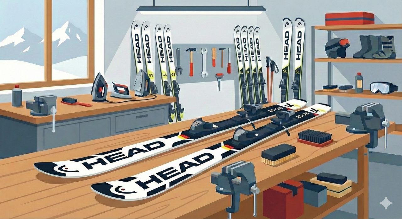 小山陽平選手のスキー板、ブーツなどのマテリアル、プロフィール、テクニックを解説