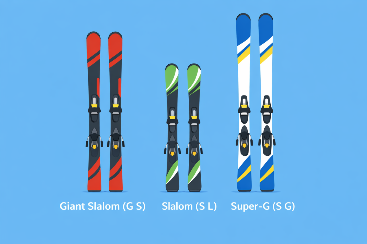 スキー板の長さの選び方（上級者編）