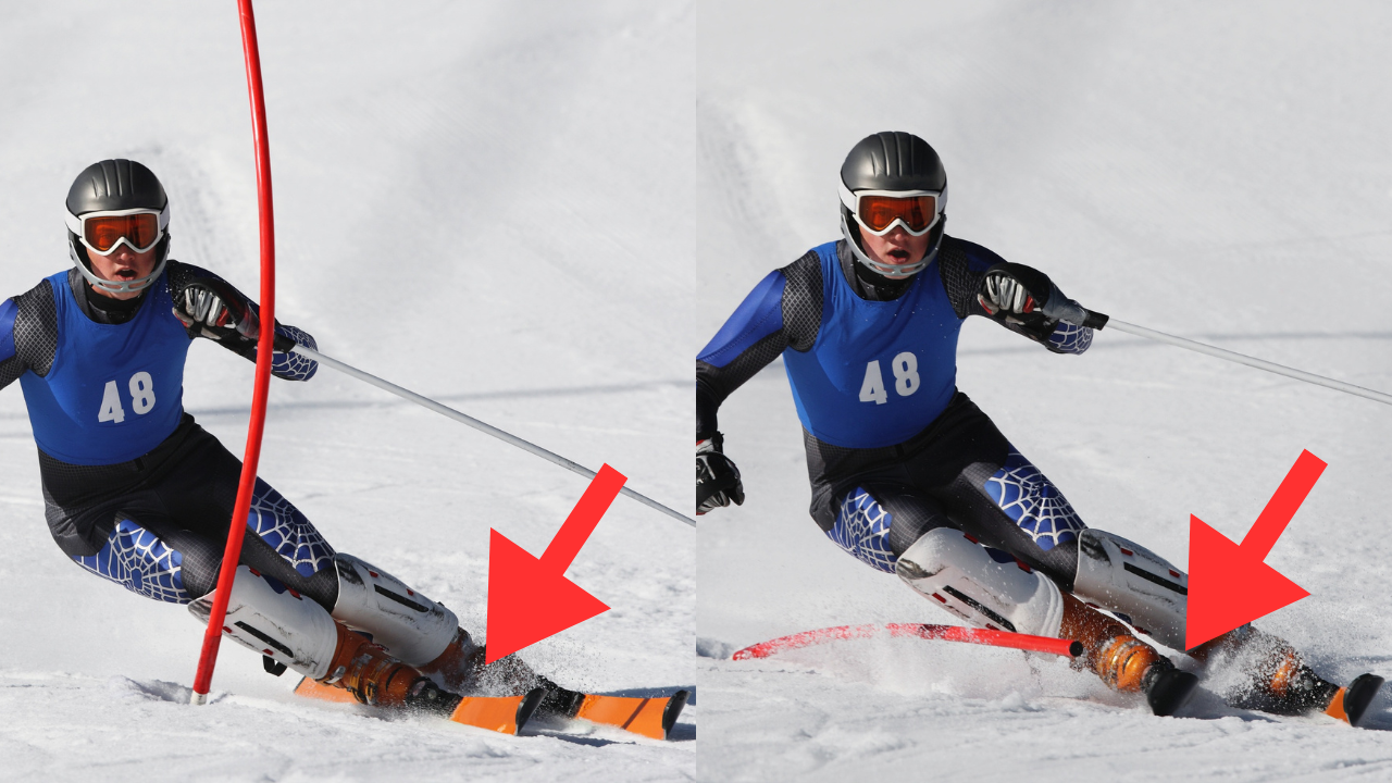 スキー板を常に足元に置くとは？足を逃さないことはメリットだらけ